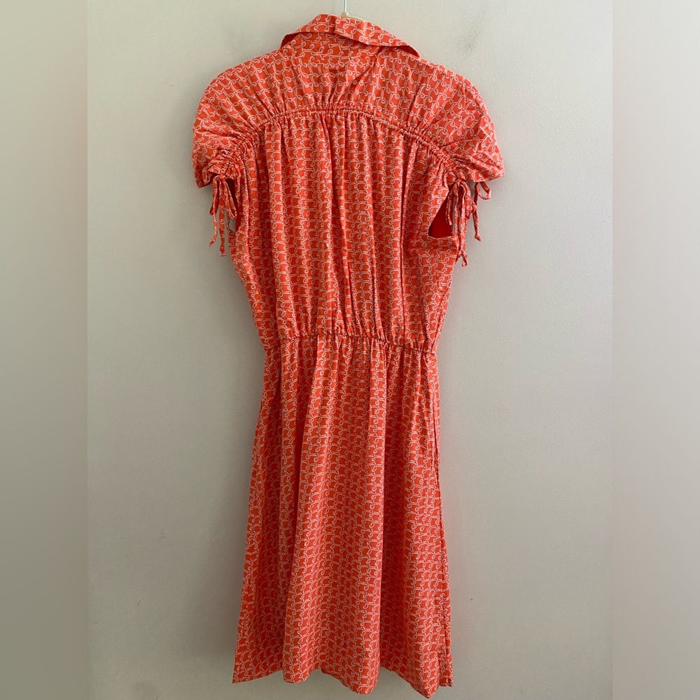 ANTHROPOLOGIE Carlotta Ruched Shirtdress - Picture 7 of 8